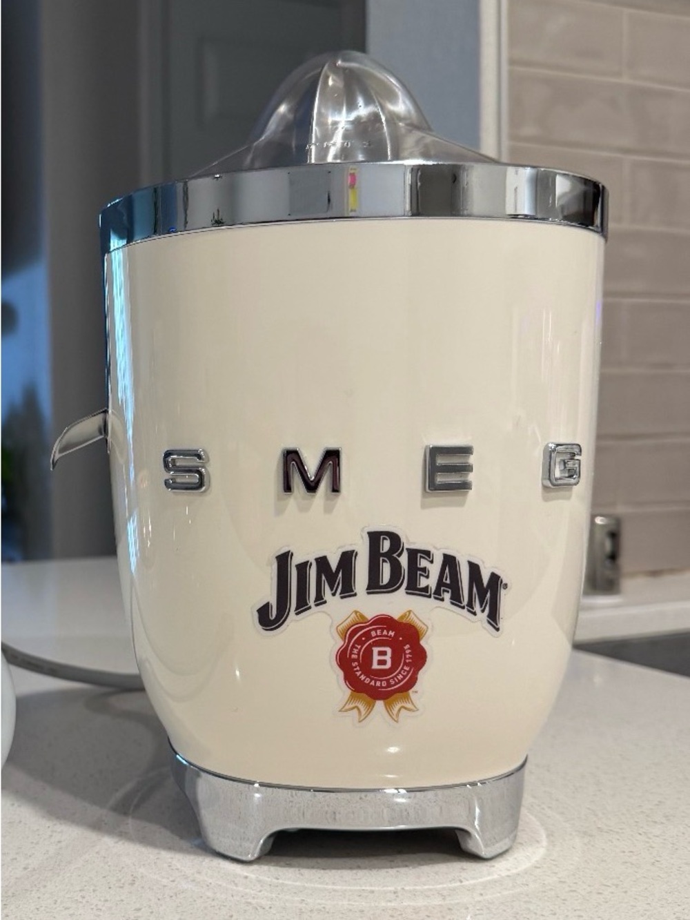 SMEG Jim Beam White Citrus Juicer - White
